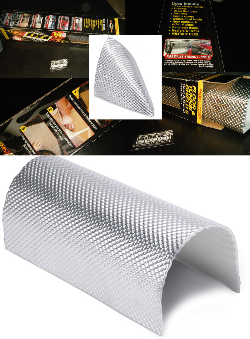 0.6m x 53cm - Floor & Tunnel Shield, Protect Paint/Metal from catalytic convertor/exhaust/turbo - 950C MAX